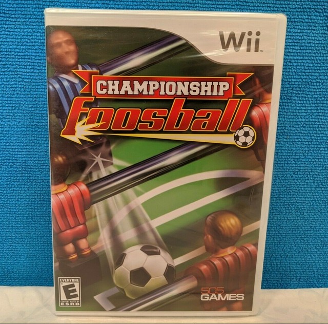 Championship Foosball (Nintendo Wii, 2008) Factory Sealed eBay