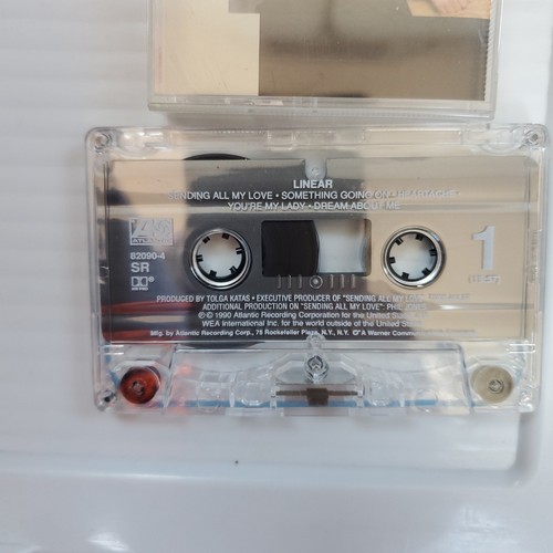 Vintage Atlantic Records Linear 1990 Cassette Tape - Picture 2 of 5