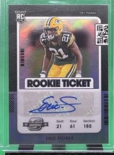 2021 Contenders Optic Eric Stokes Auto #156