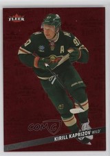 2025 Upper Deck Fleer Ultra Medallions Ruby Red 34/50 Kirill Kaprizov #M-17 1u0d