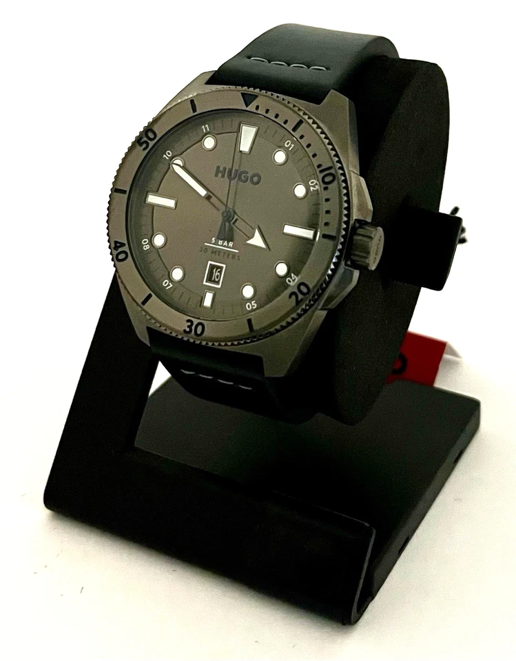 RELOJ HUGO HOMBRE VISIT HUMO ACERO INOXIDABLE CON CORREA AZUL MARINO 1530302 Foto 2 de 4