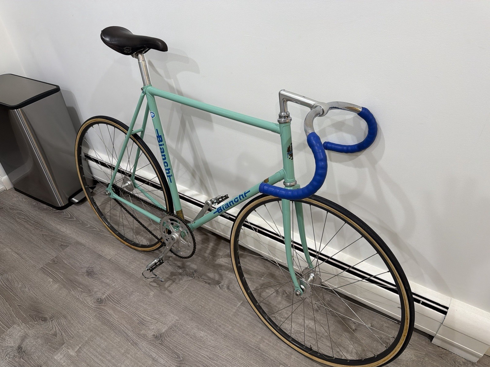 1981 Bianchi Pista track bike clean single speed HANDMADE IN ITALY