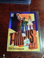 2021-22 Panini Donruss Optic - T-Minus 3, 2, 1 Zion Williamson #1 Purple Prizm