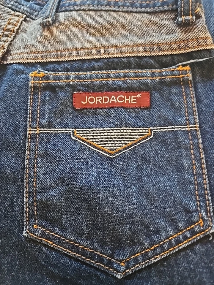 Vintage Jordache Jeans Women's 29L Horse Head NWOT USA Two Tone Contrast 90s - Image 3 of 4