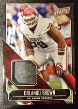 2018 Panini Father's Day #OB Orlando Brown Memorabilia