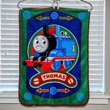    Vintage 2006 Thomas the Train  Friends Plush Fleece Blanket Toddler Throw