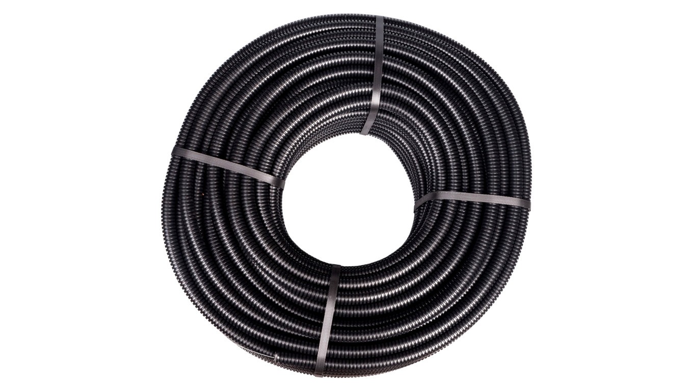 Corrugated Pipe with Remote Control 20mm Black 750N DX15120R