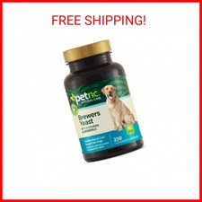 PetNC Natural Care Brewers Yeast Chewables for Dogs, 250 Count