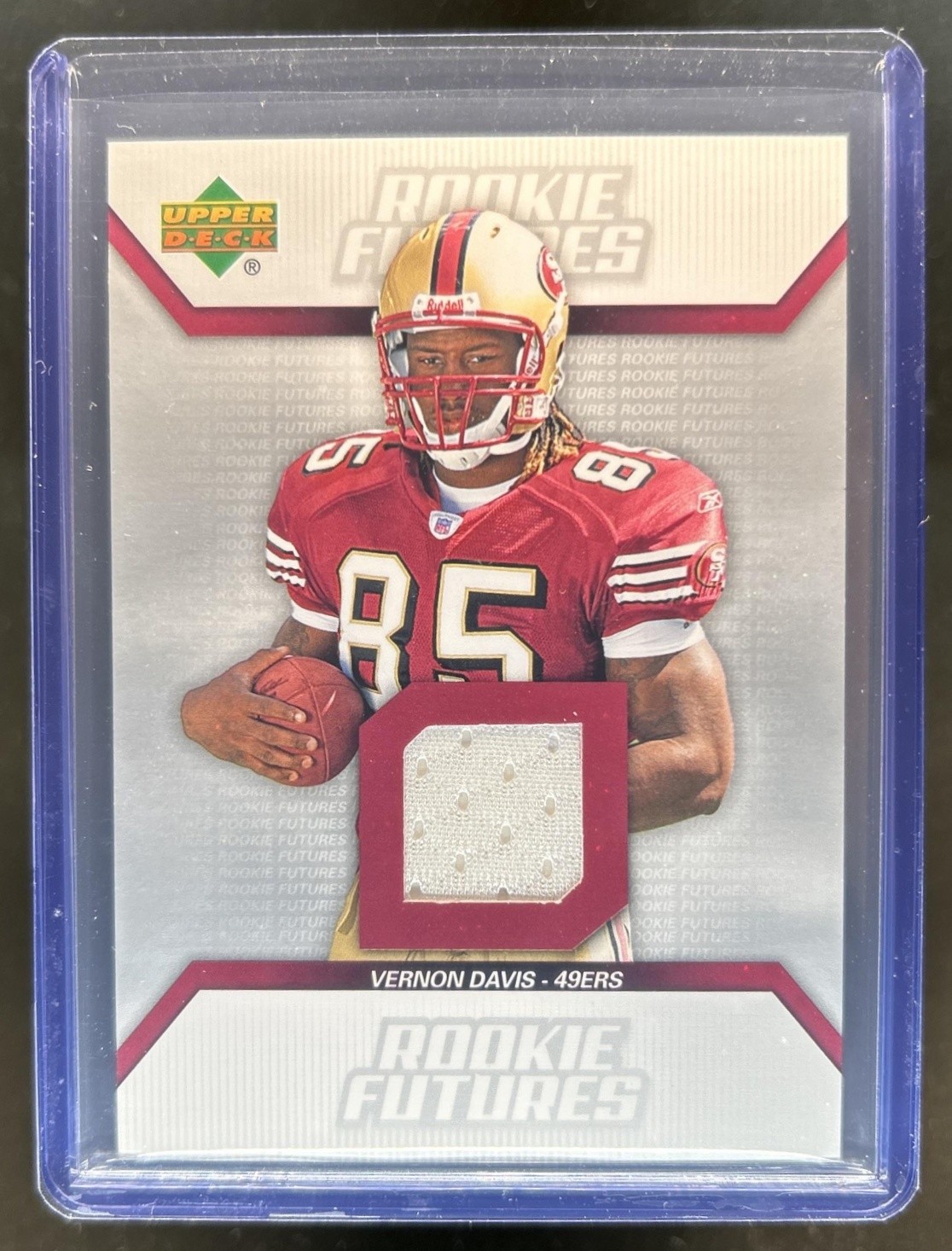 Vernon Davis Upper Deck Rookie Futures Jersey #RFVD Jersey