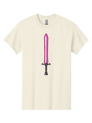 Sword-6 Mens Graphic Tee, 100% Cotton, Casual Summer Wear