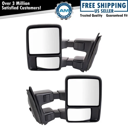 Mirror Set Fits 2008-2010 Ford F-250 Super Duty F-350 Super Duty