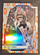 Brittney Sykes Logo Prizm ( 2024 Panini Prizm WNBA #80 NM Washington Mystics )