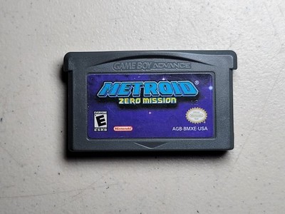 Authentic Metroid: Zero Mission (Nintendo GBA) Loose - Tested & Saves (71 chars)