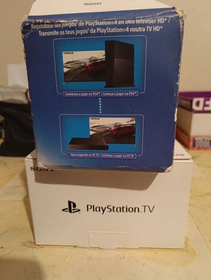 Sony Playstation TV (Ps Vita , Ps3 , Ps4 Probable Ps5) Avec Boîte , Notice , Pub, photo 4 sur 5
