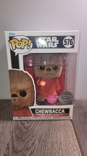 Funko Pop! Star Wars - Chewbacca (Flocked) - "Funko Special-Edition" #576