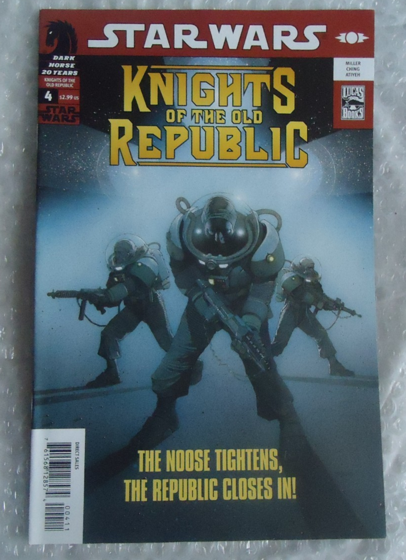 Dark Horse Comics STAR WARS KNIGHTS OF THE OLD REPUBLIC ISSUE # 4 Comic Book (S