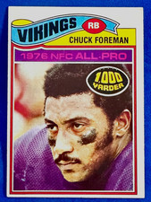 1977 Topps - Chuck Foreman #500**Free Shipping