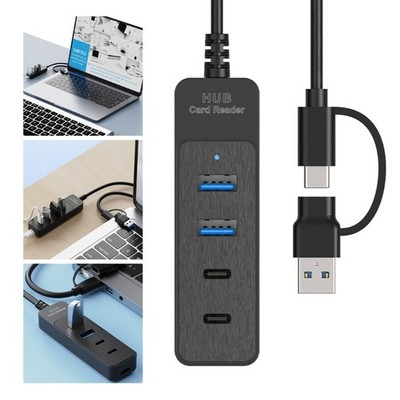 USB C Expansion Dock with USB3.0 USB2.0 Port Hubs Multiple Device Connectivitys