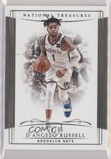 2018-19 Panini National Treasures 76/99 D'Angelo Russell #1 uk2