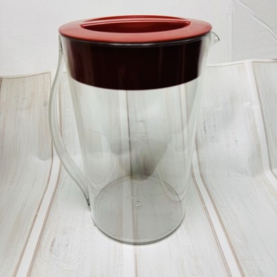 Mr Coffee TM1 - Machine à Thé Glacé 2 Qt, Rouge, Testée Et Fonctionne