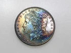 1904-O $1 MORGAN SILVER ONE DOLLAR GEM BU TONED