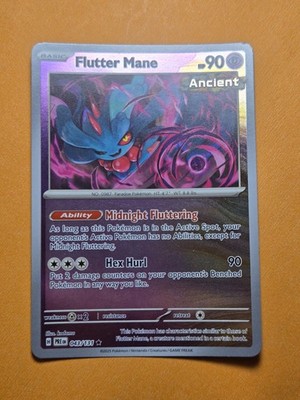 Flutter Mane 78 / 162 Pokemon Temporal Forces 2024 Mint  Holo Rare Ancient
