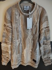 Carlo Colucci Pullover 'Ersini' in Camel, Hellbeige Gr. M