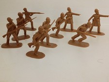 1:32 Armies In Plastic American Civil War Confederate Infantry Soldiers Lot 