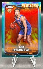 2024-25 Topps Chrome Kevin McCullar Jr. #150 Aqua Refractor 143/199 RC Knicks