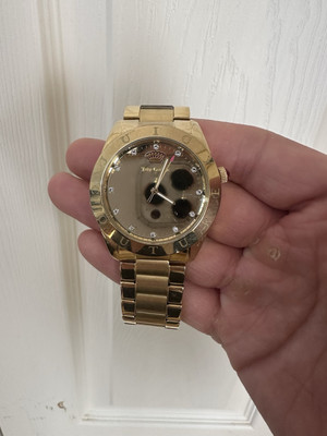 Juicy Couture Damen Smartwatch - Gold *braucht Ladegerät*