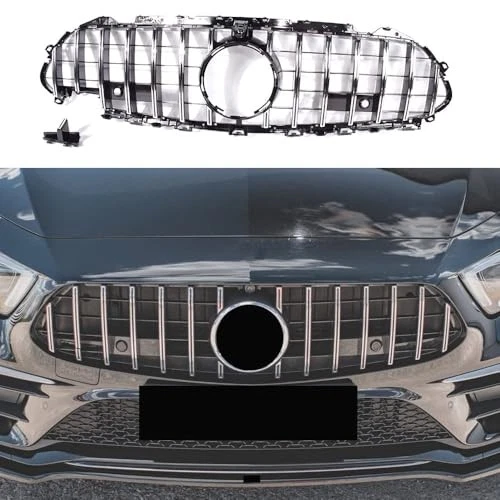 For Benz CLS-Class C257 2019-2022 Front Chrome GTR Style Grille CLS450 CLS53 - Picture 2 of 7