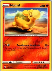Numel 13/111 Crimson Invasion Reverse Holo Common