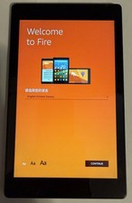 Amazon Fire HD 8 6th Gen PR53DC 16GB Black Tested Working Bundle with Case