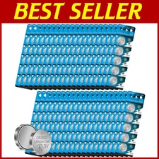 High Performance 3V Button Cell Battery 200 Pack