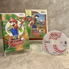 Mario Super Sluggers Nintendo Wii Complete CIB Tested Very Fast Shipping!