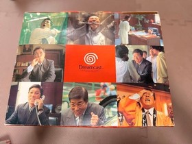 Sega DreamCast Console + Twin Stick Controller + Visual Memory + Game USED Japan