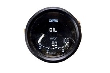 Vintage Smiths 100 Lbs 12v Oil Pressure Gauge - Bp 220801