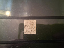 GREAT BRITAIN #84 PLATE 17 1880-81 USED (LOT 26) 4 PENNIES GRAY BROWN