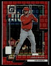 2022 Donruss Optic - Pandora Red Prizm #150 Jared Walsh #/99