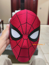 Spider-Man 4 Brand New Day 3D Mask Headgear Cosplay Props Front Back shell Eyes 