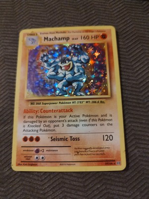 Pokémon TCG Machamp Holo Rare