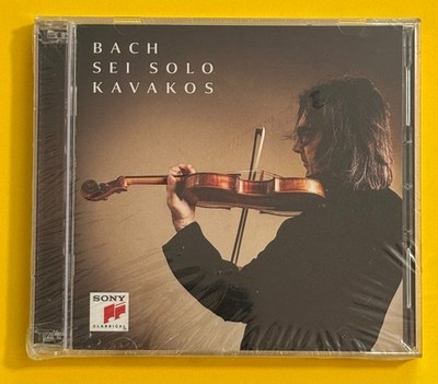 Sei Solo by Bach / Kavakos (CD, 2022) New/Sealed/Minor Case Crack