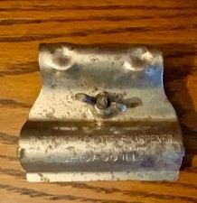 Vintage BERGHMAN SKATE SHARPENER Patented 1920