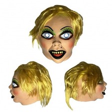 Mexican Bride Of Chucky Tiffany Latex Mask Halloween Costume Handmade In Mexico