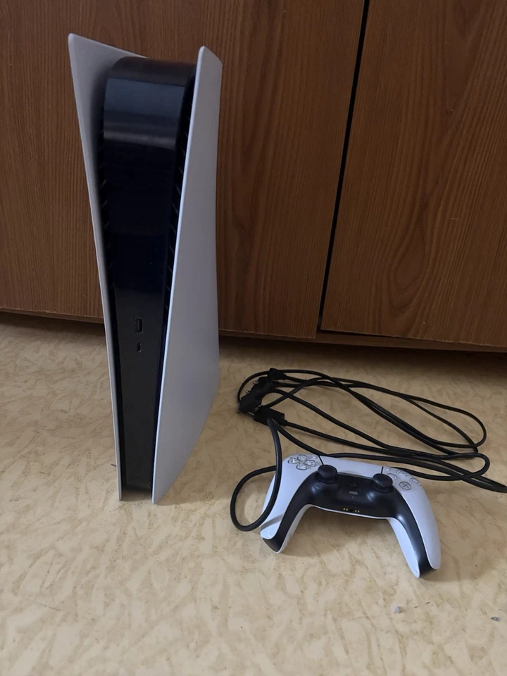 Sony PS5 Digital Edition Console - Blanc - Photo 2/2