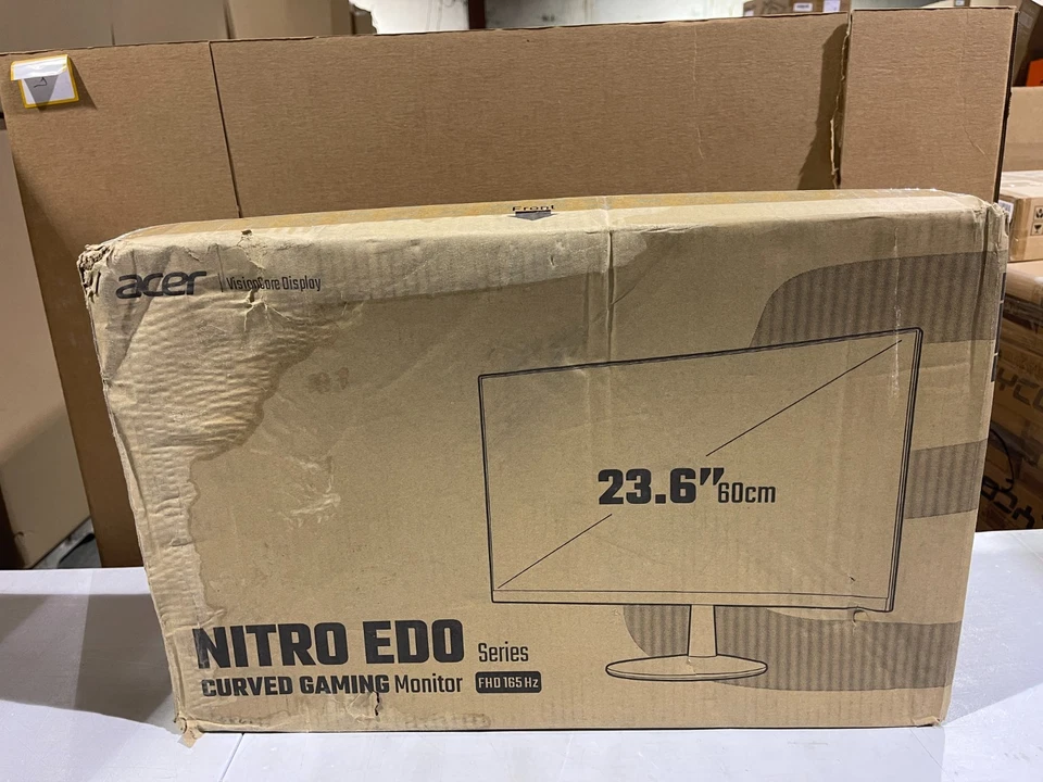 Acer ED240Q Nitro Edo Series Black Full HD Curved Gaming LCD Monitor 23.6 Inch - Image 2 of 4