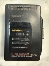 Sony Walkman AM/FM Radio Cassette Tape Player WM-FX33