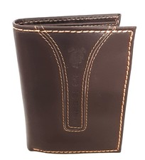 Portadocumenti  e carte di credito in pelle Polo Club Marrone 1225 465