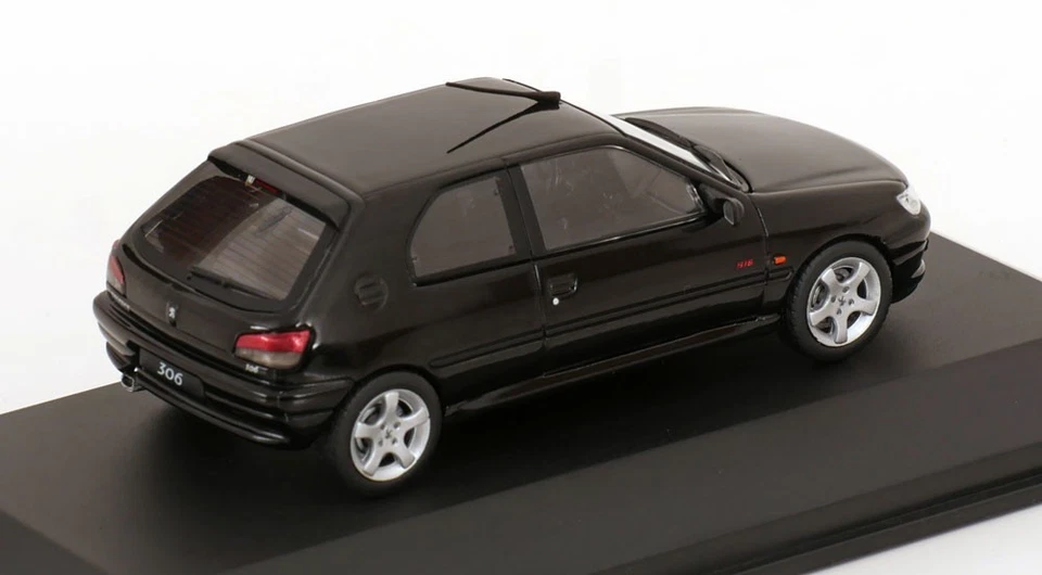 1/43 Solido Peugeot 306 S16 black S4311405 cochesaescala - Imagen 2 de 3