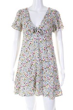 MINKPINK Womens Rainbow Dreams Mini Dress Size 2 12089274